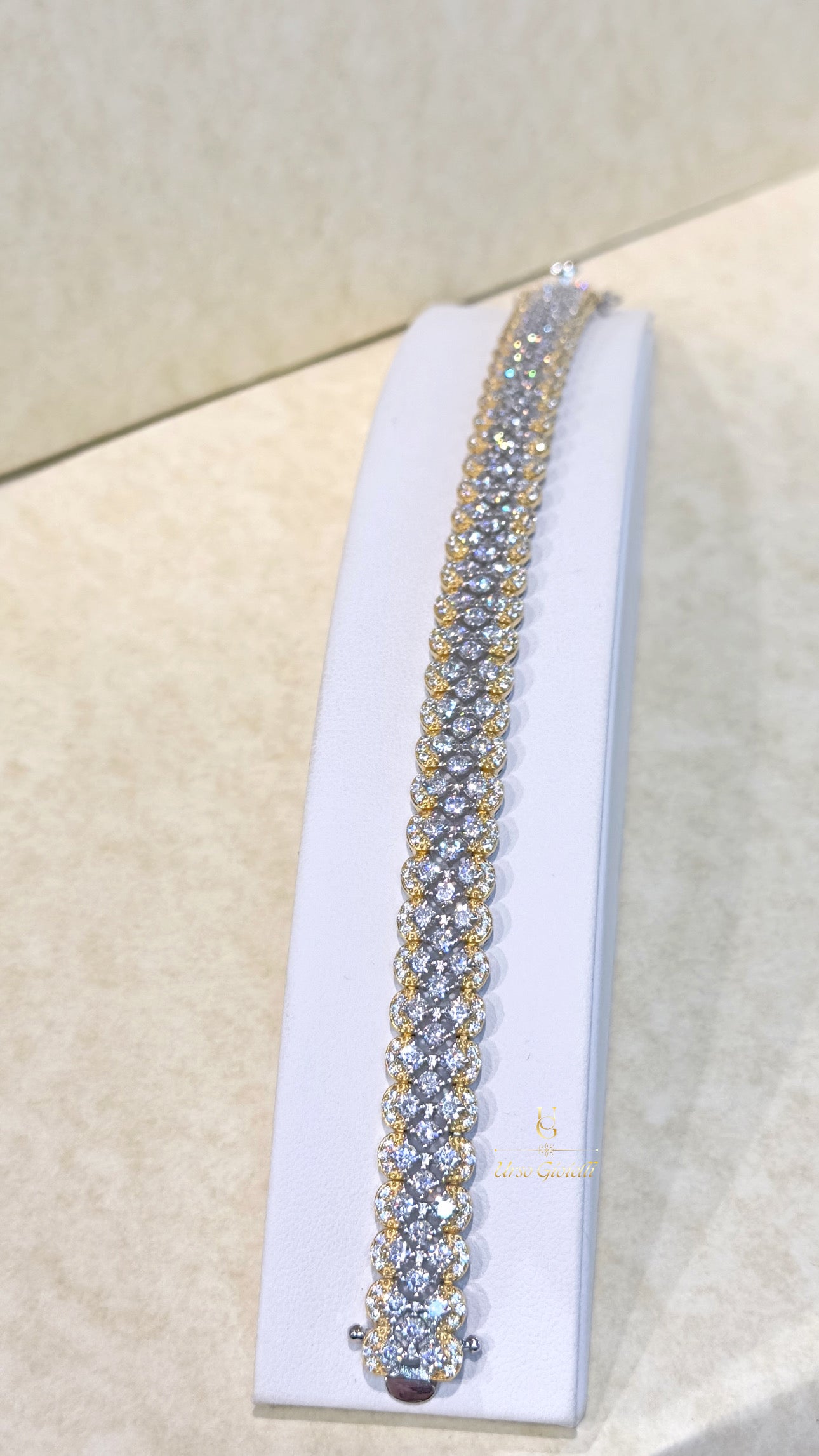 Bracciale in Argento 925% con Zirconi bianchi