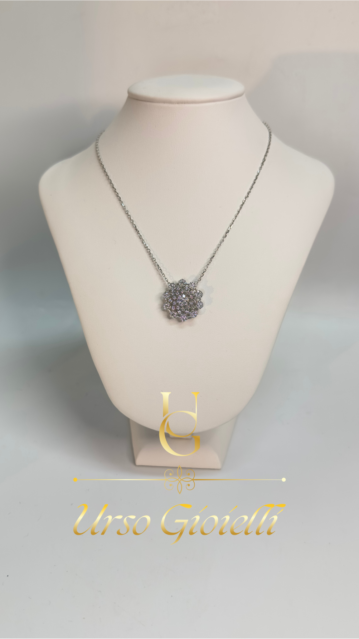 Set Collana Orecchini e Anello in Argento 925% con Zirconi