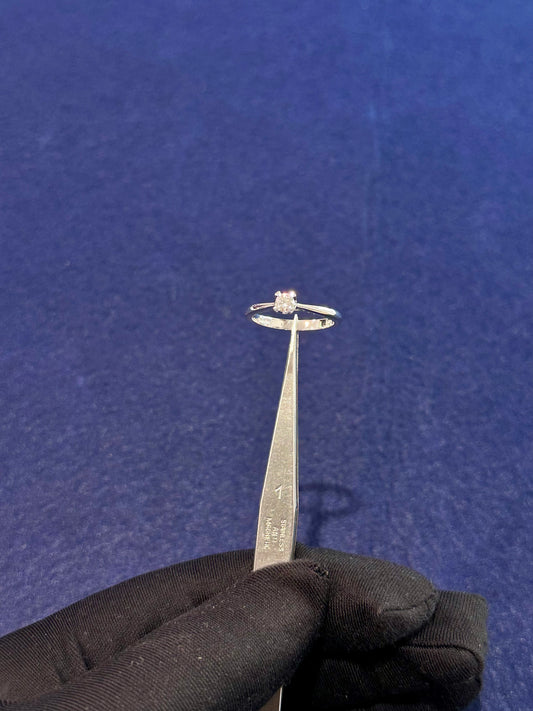 Anello Solitario 0,22ct G VS1